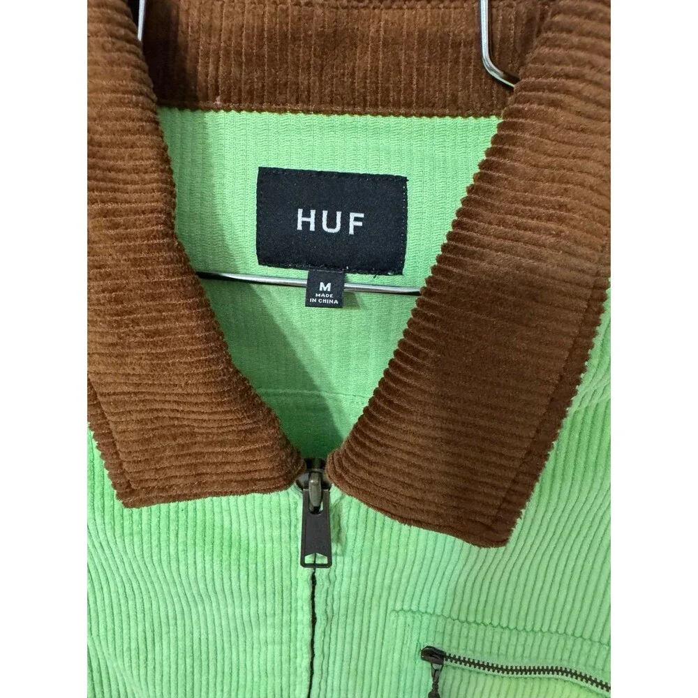 HUF Corduroy Zip-Up Jacket M nwot